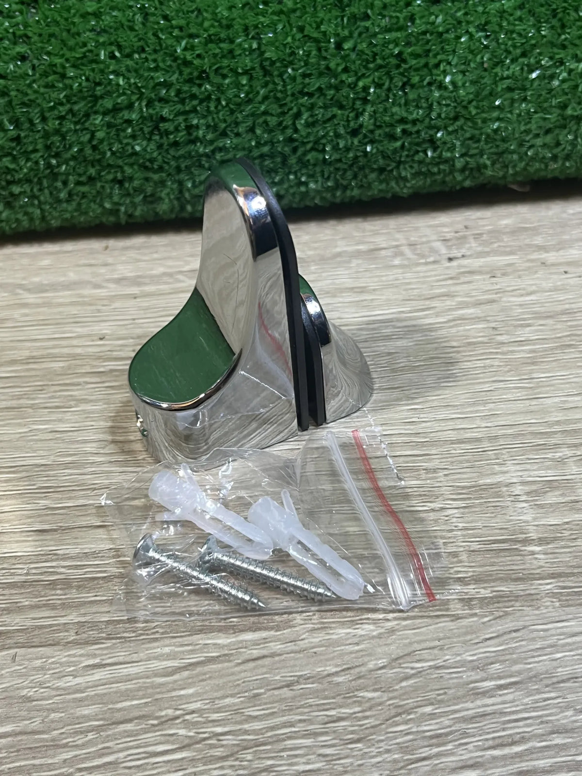 8 Piezas Soporte Estante Cristal Ajustable QWORK