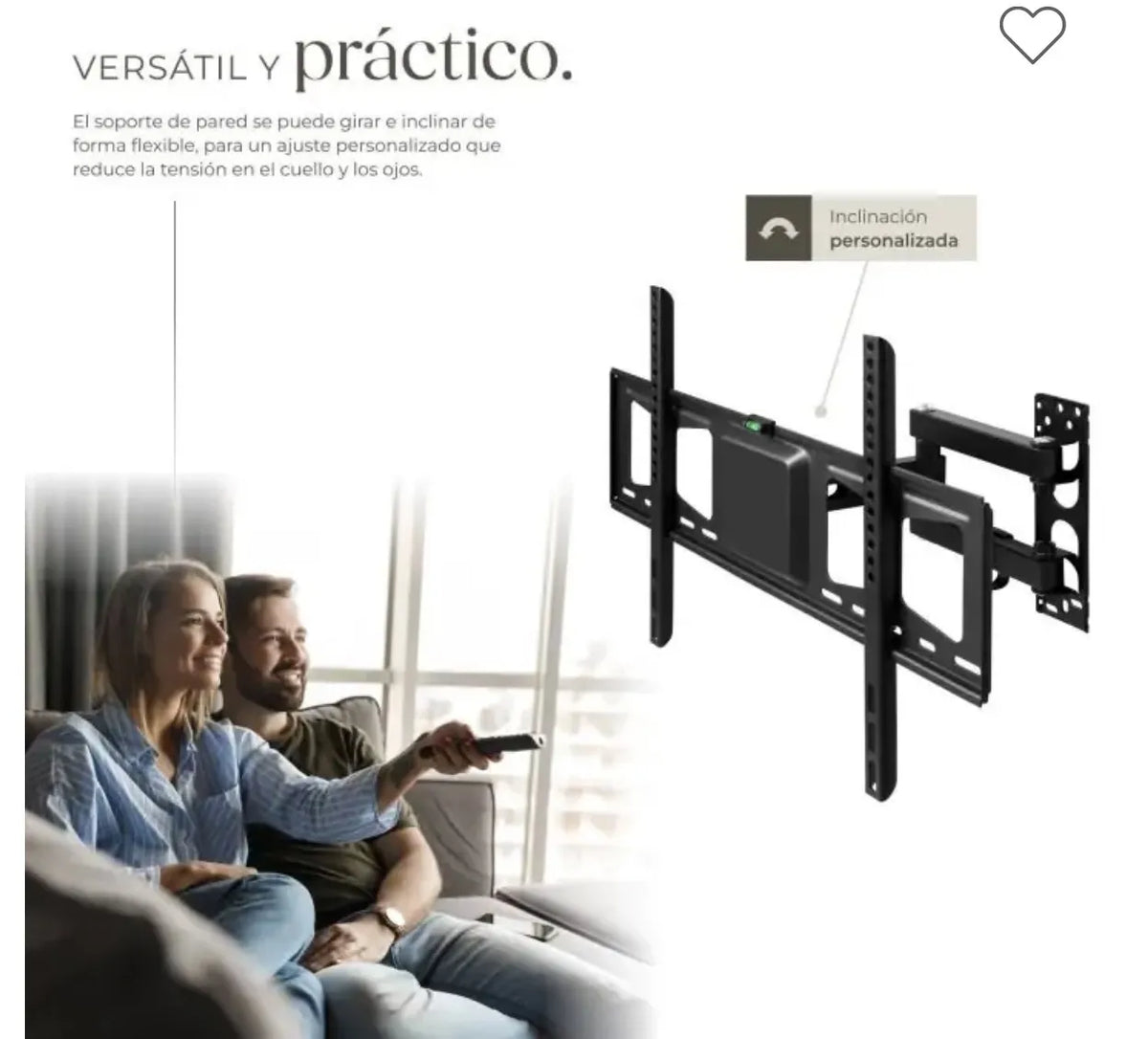 Soporte de pared para TV