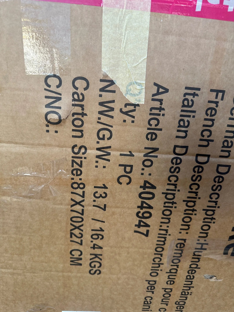 Remolque para perros
