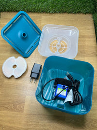 Bebedero para Gatos 2L Azul Cyan