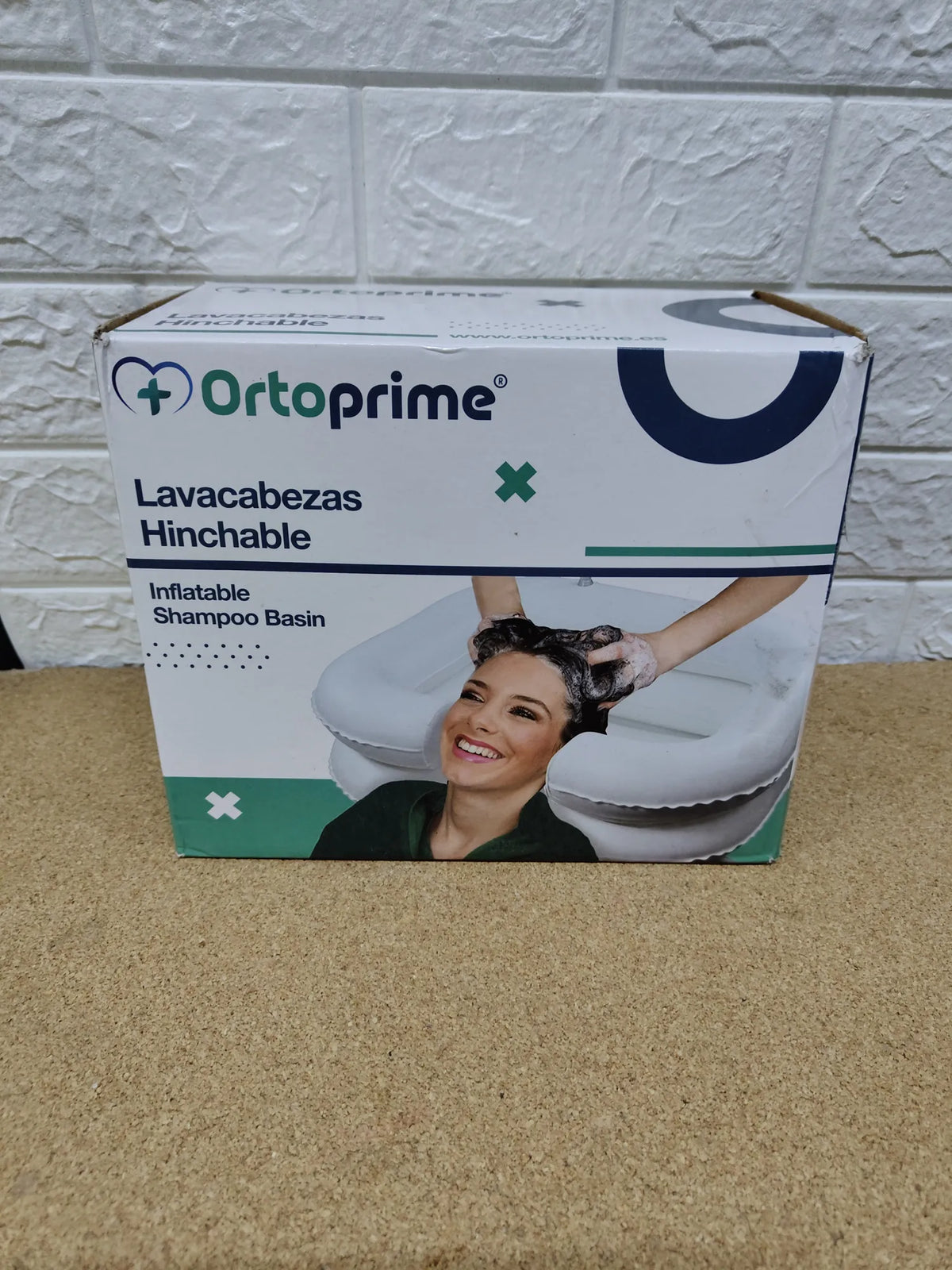 Lavacabezas Hinchable para Cama