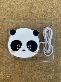 Calentador de tazas, diseño de oso panda