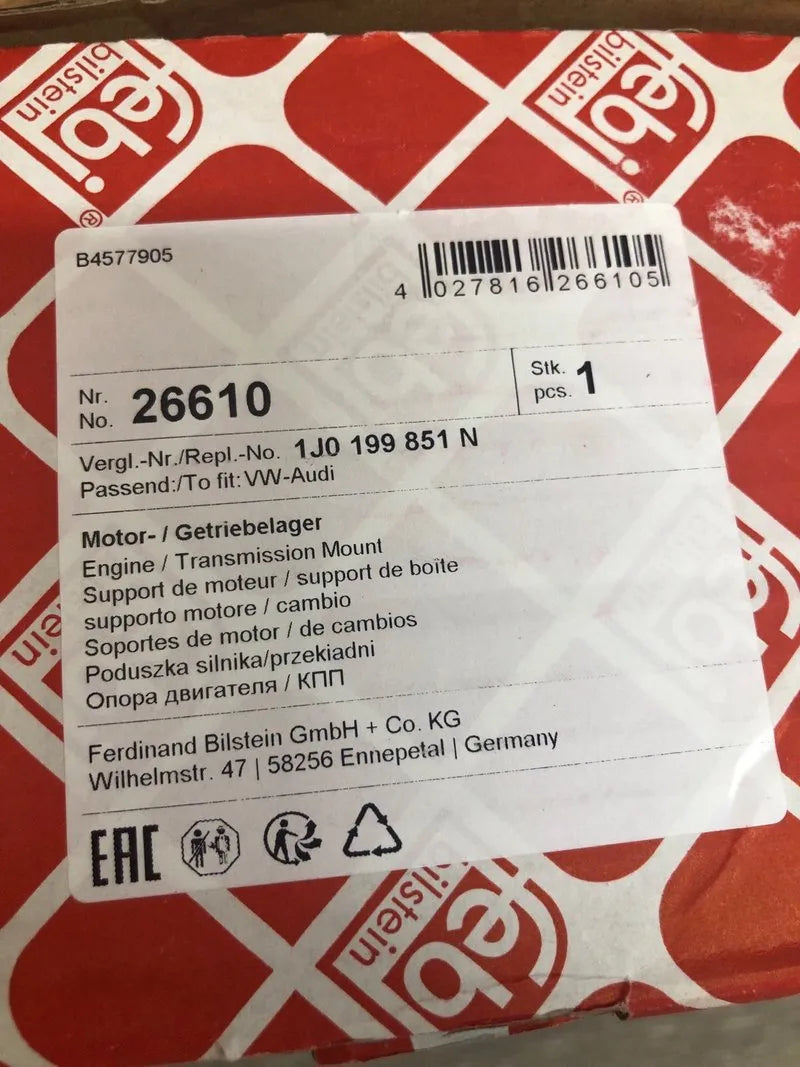 Febi Bilstein 26610 Soporte Motor
