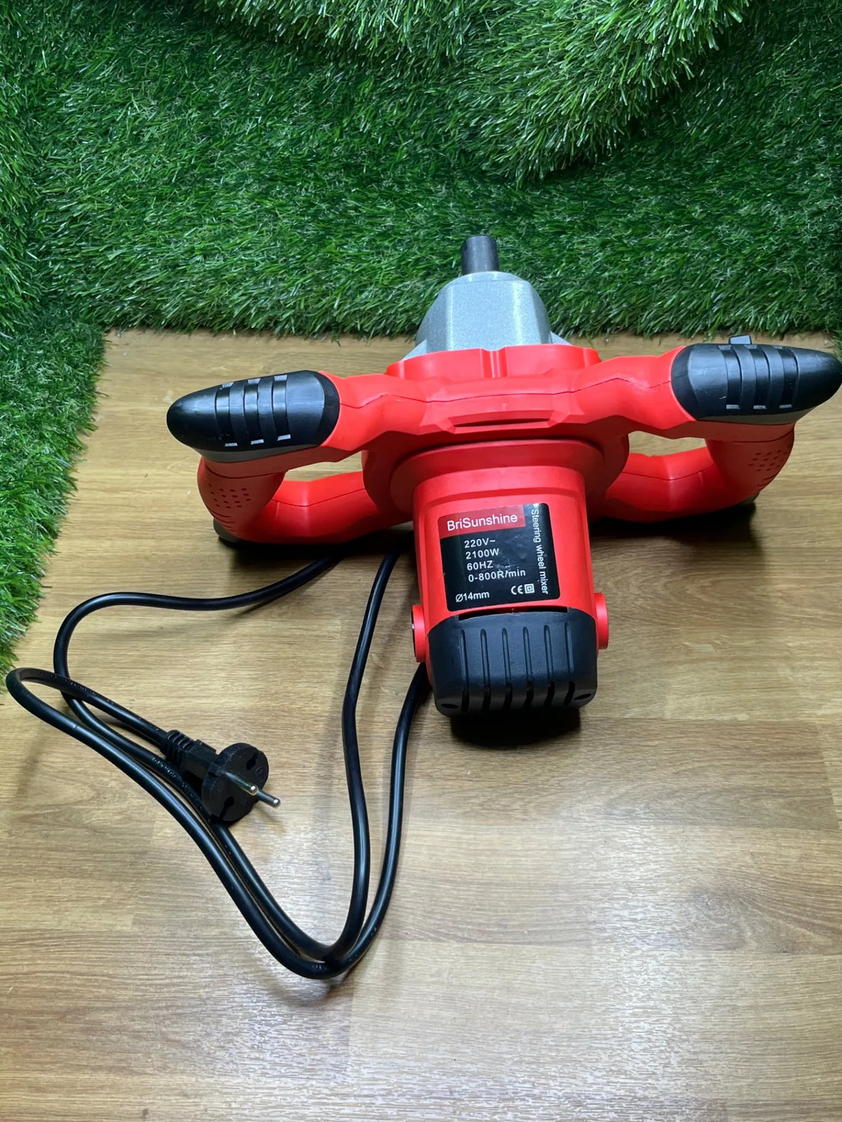 Mezcladora de Mortero Eléctrica 2100W