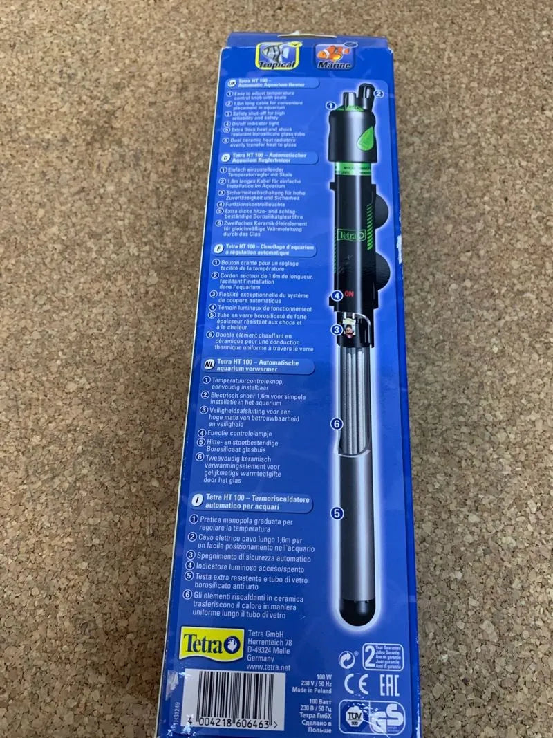 Calentador de acuario Tetra HT 100