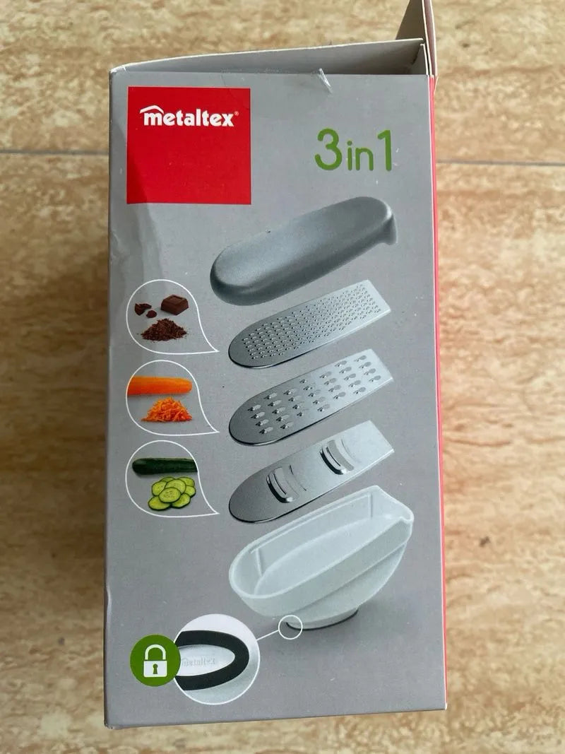 Metaltex 199709080 Rallador de Caja