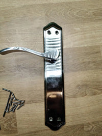 Juego de Manillas con Placa para puerta  Amig