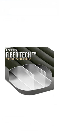 Colchón hinchable con hinchador - Intex