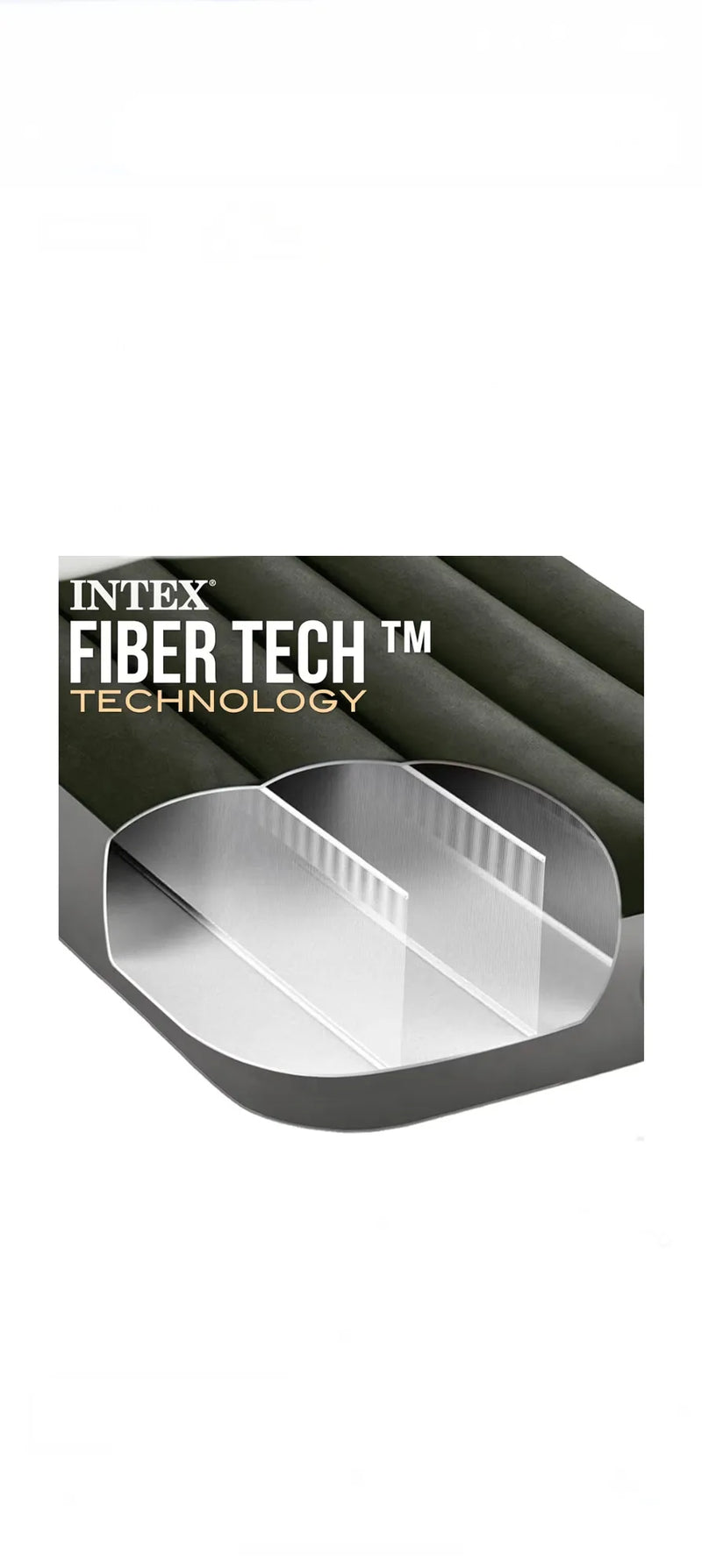 Colchón hinchable con hinchador - Intex