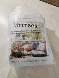 Cortinas de Gasa Blancas - MRTREES