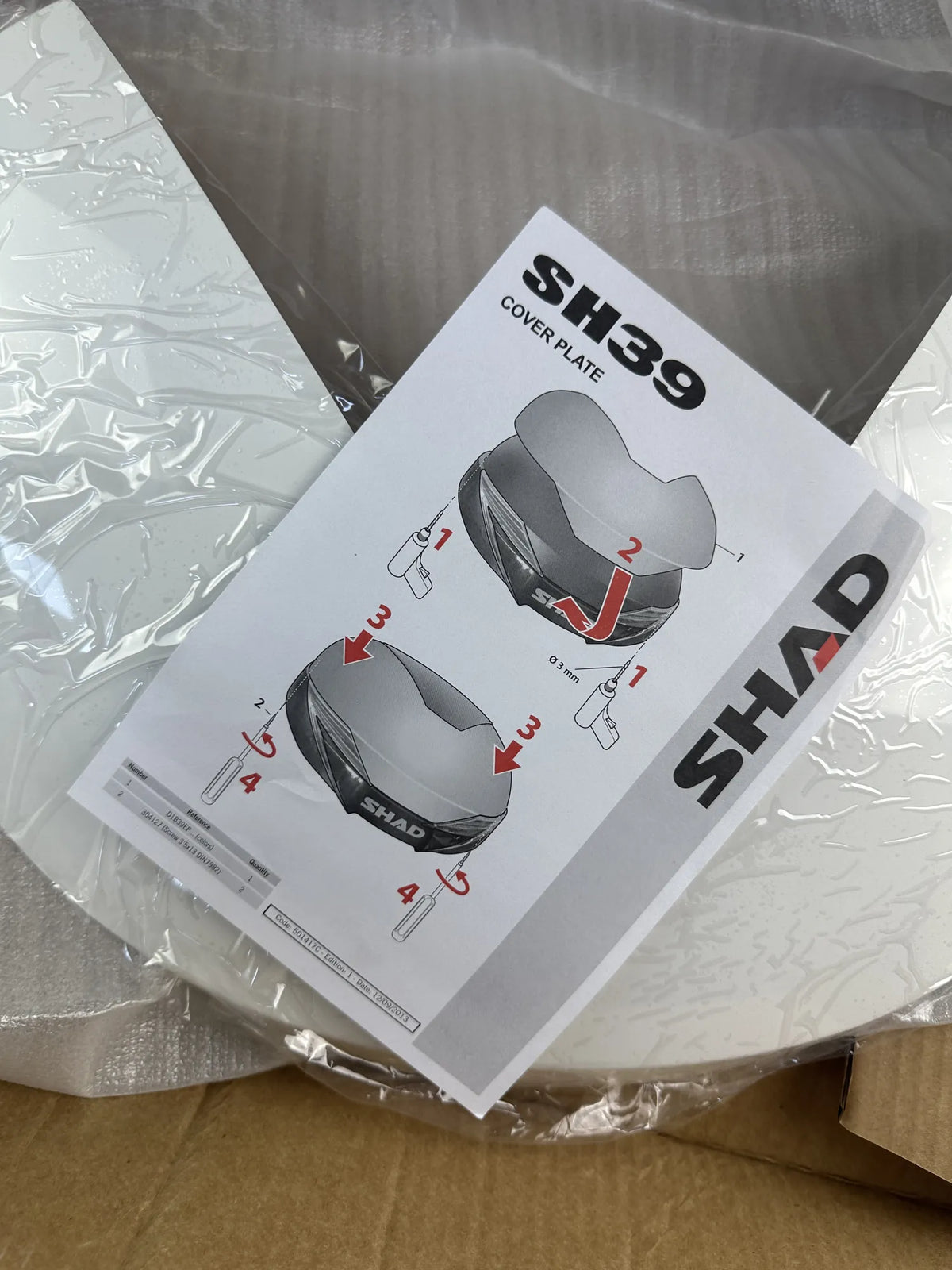 Tapa para Maleta SHAD