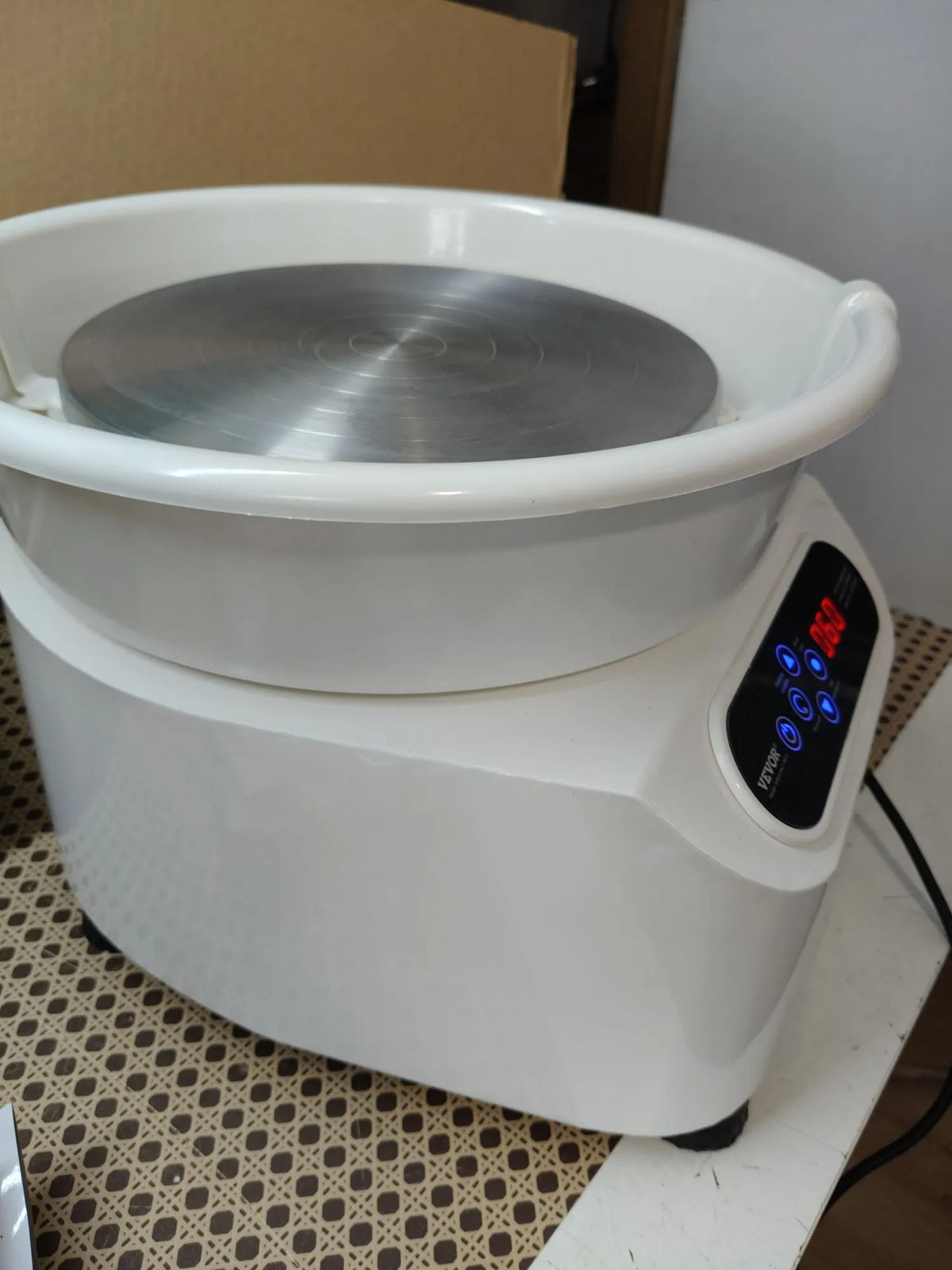 Torno de Alfarería Eléctrico 280 mm 450 W VEVOR