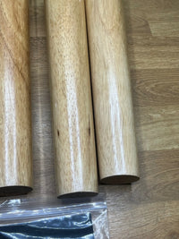 Juego de 4 patas de madera maciza de 30 cm
