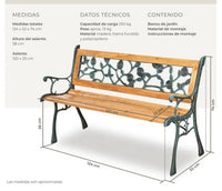 Banco de jardín