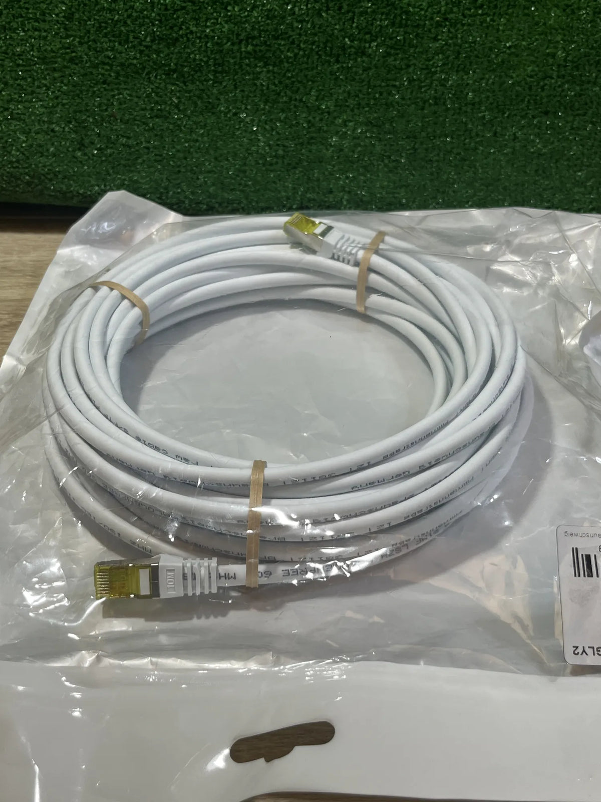 Cable de conexión RJ45 con cable raw CAT 7