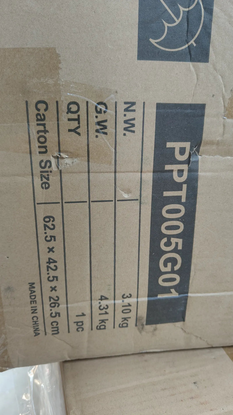Caja de Arena de Acero Inoxidable para Gatos con Tapa Abatible