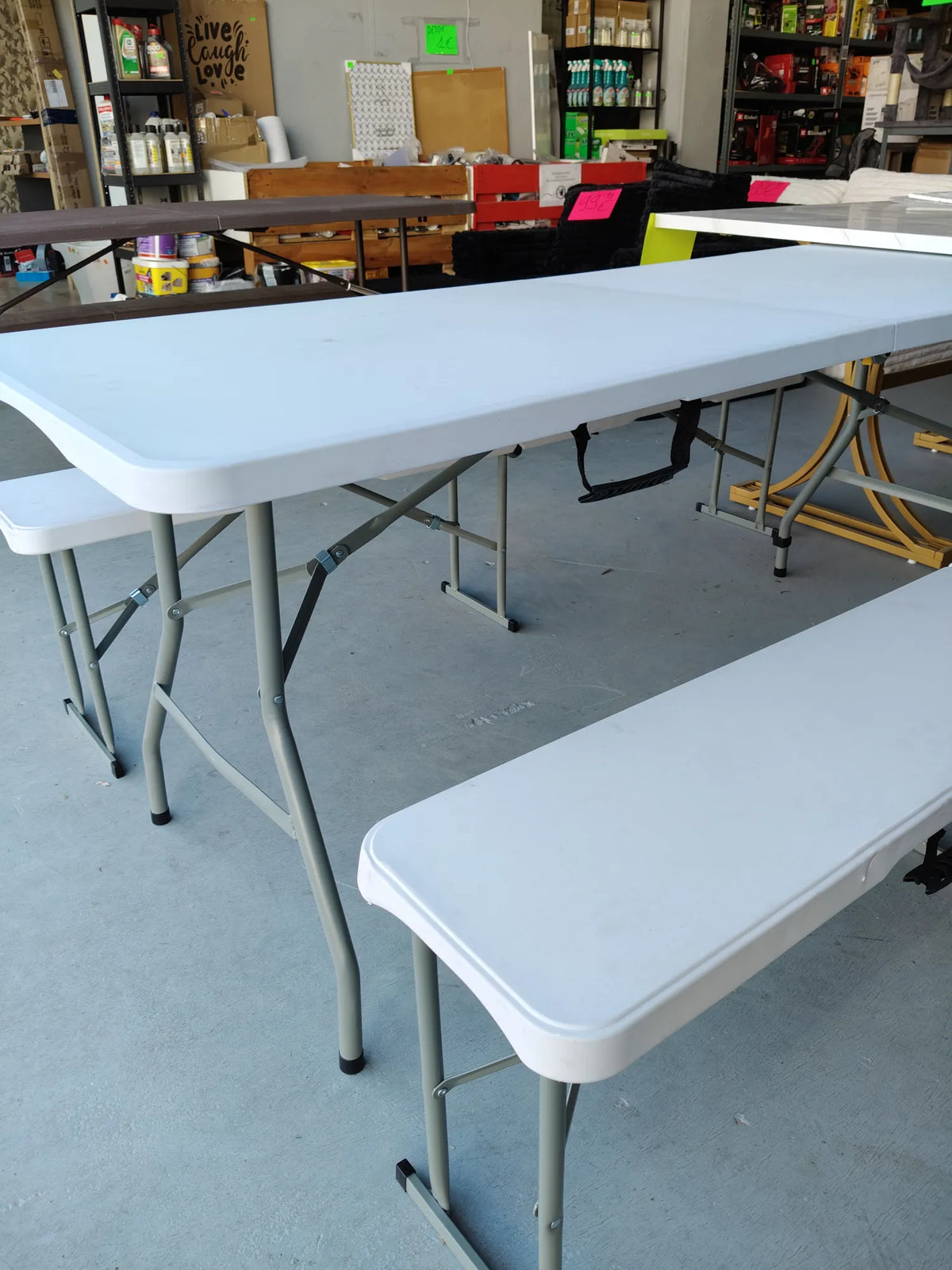 Conjunto de Camping Plegable de 3 Piezas