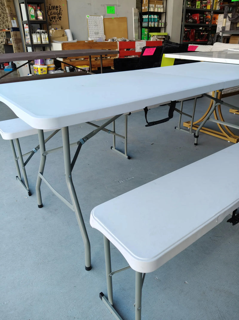 Conjunto de Camping Plegable de 3 Piezas