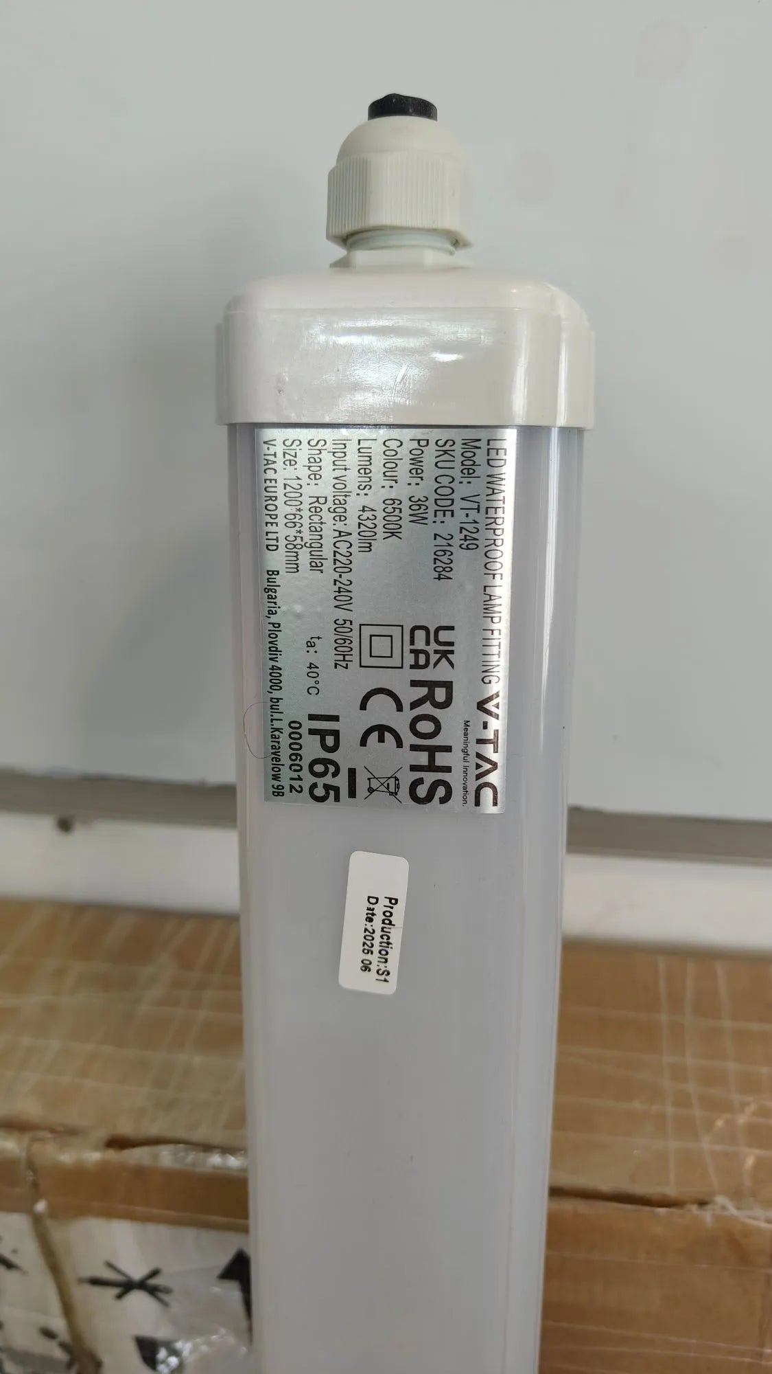 LED WP G-SERIES ECONOMICAL TUBE 120 CM