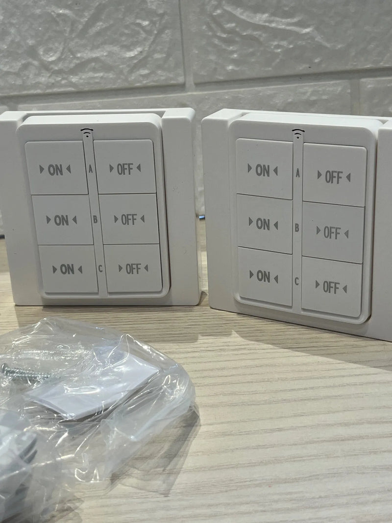 Kit de 2 interruptores inalámbricos de ida y vuelta