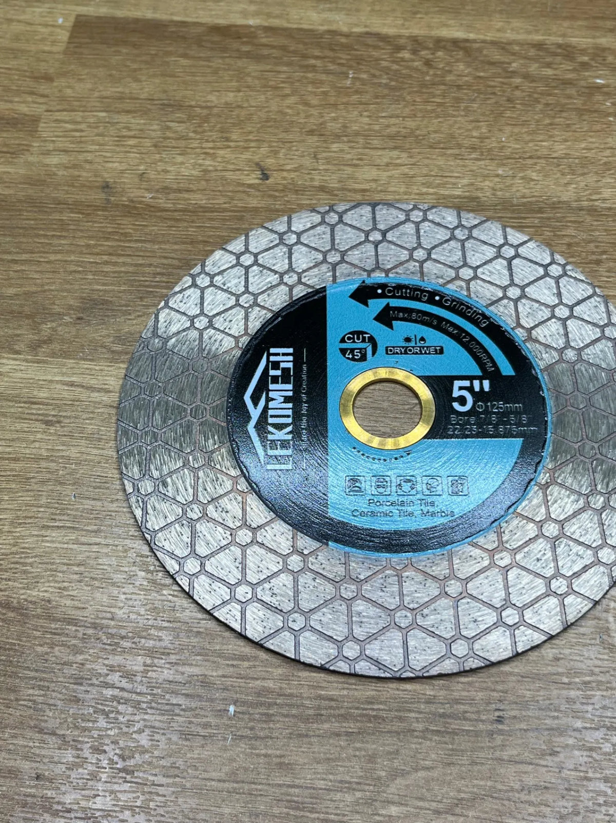 Disco Diamante 125mm para Porcelanico
