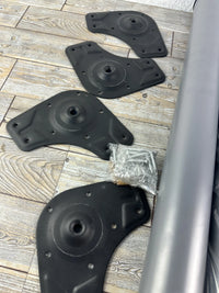 Kit 4 Patas de Mesa Regulables EMUCA Ø60x710-730mm Gris