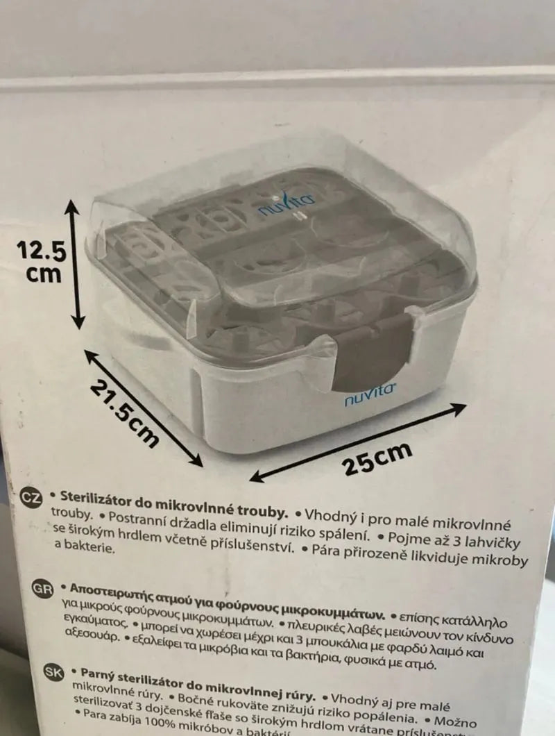 Esterilizador para biberones