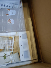 Caja de zapatos transparente