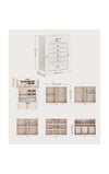Caja Joyero de 6 Niveles, Caja para Joyas con 5 Cajones