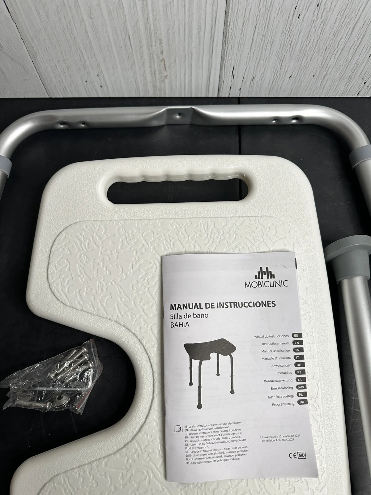 Taburete de baño Moniclinic
