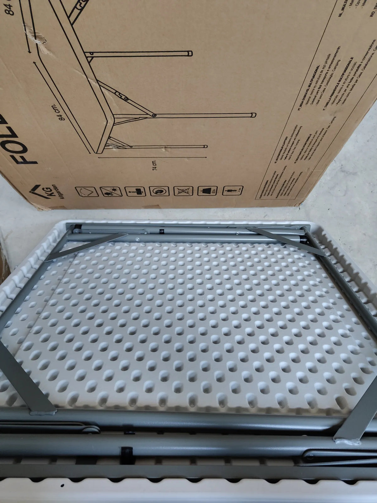 Mesa Plegable Portátil - KG KITGARDEN