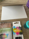 Juego de suministros de arte y manualidades,