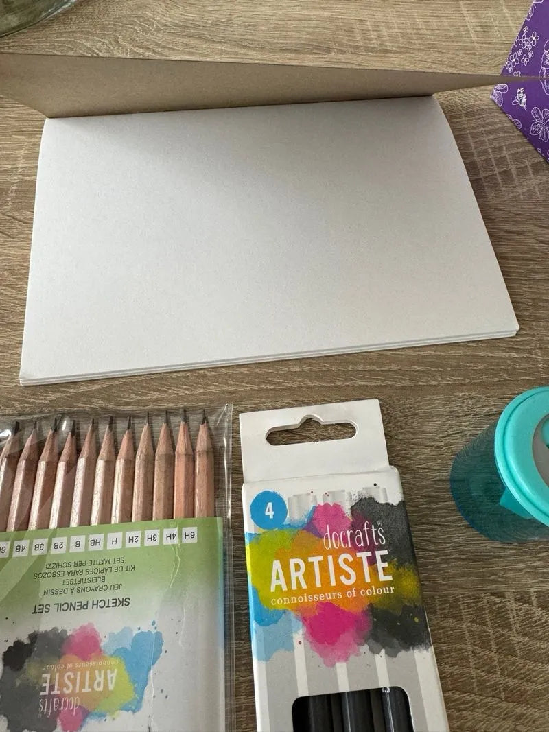Juego de suministros de arte y manualidades,