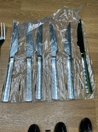 Set 24 piezas cubiertos de acero inox Monix Reims