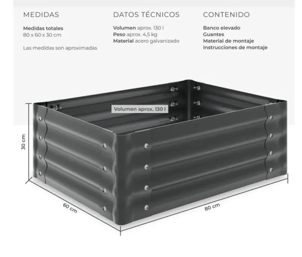 Bancal de acero