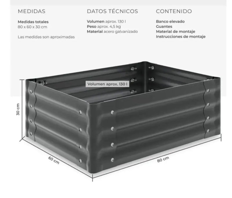 Bancal de acero