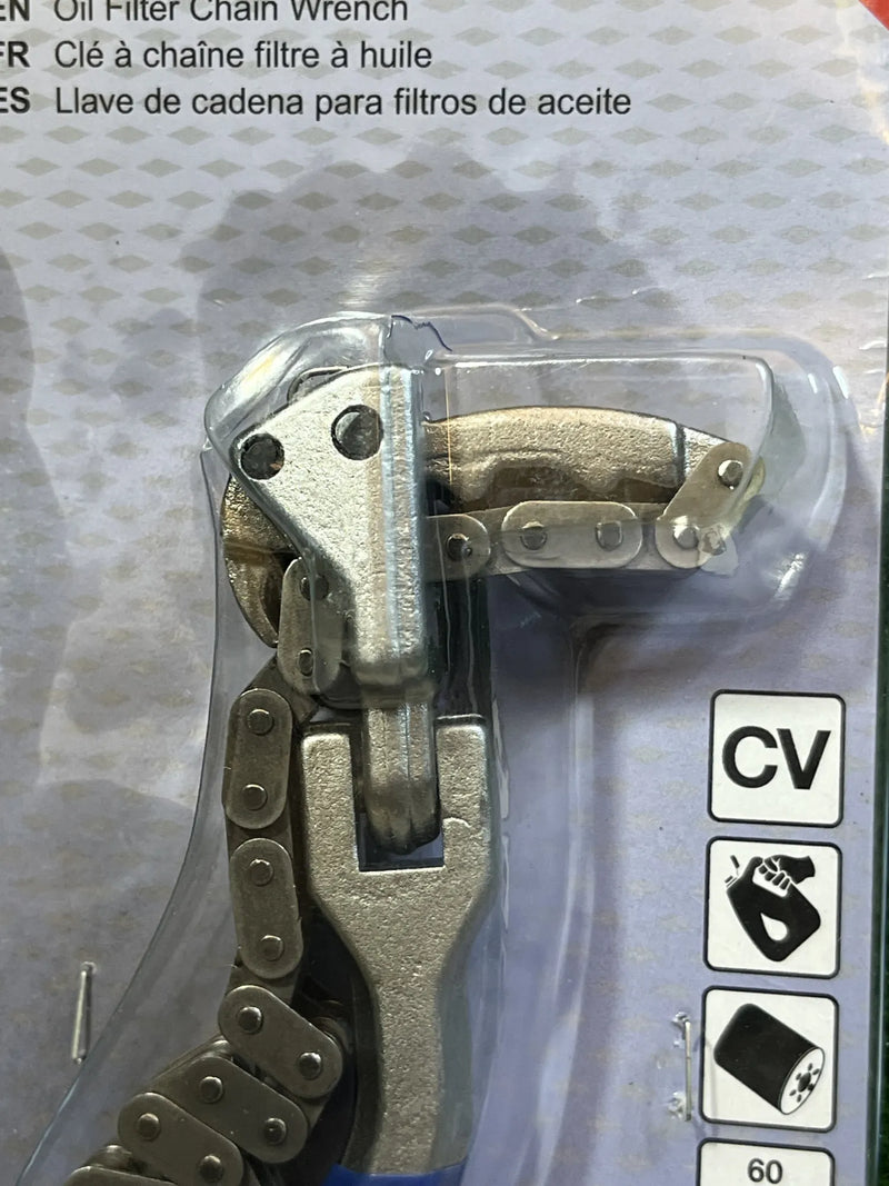 Llave de cadena para filtros de aceite BGS