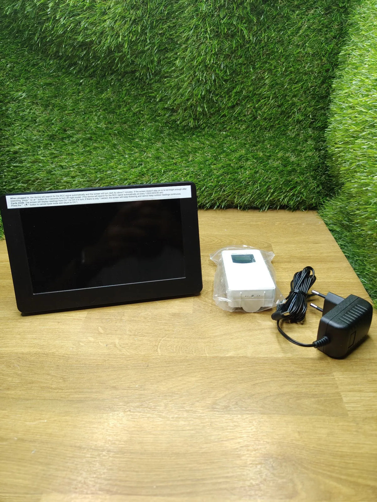 Estación meteorologíca con sensor exterior