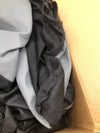 Juego de Fundas de Asiento Universales Gris/ Negro
