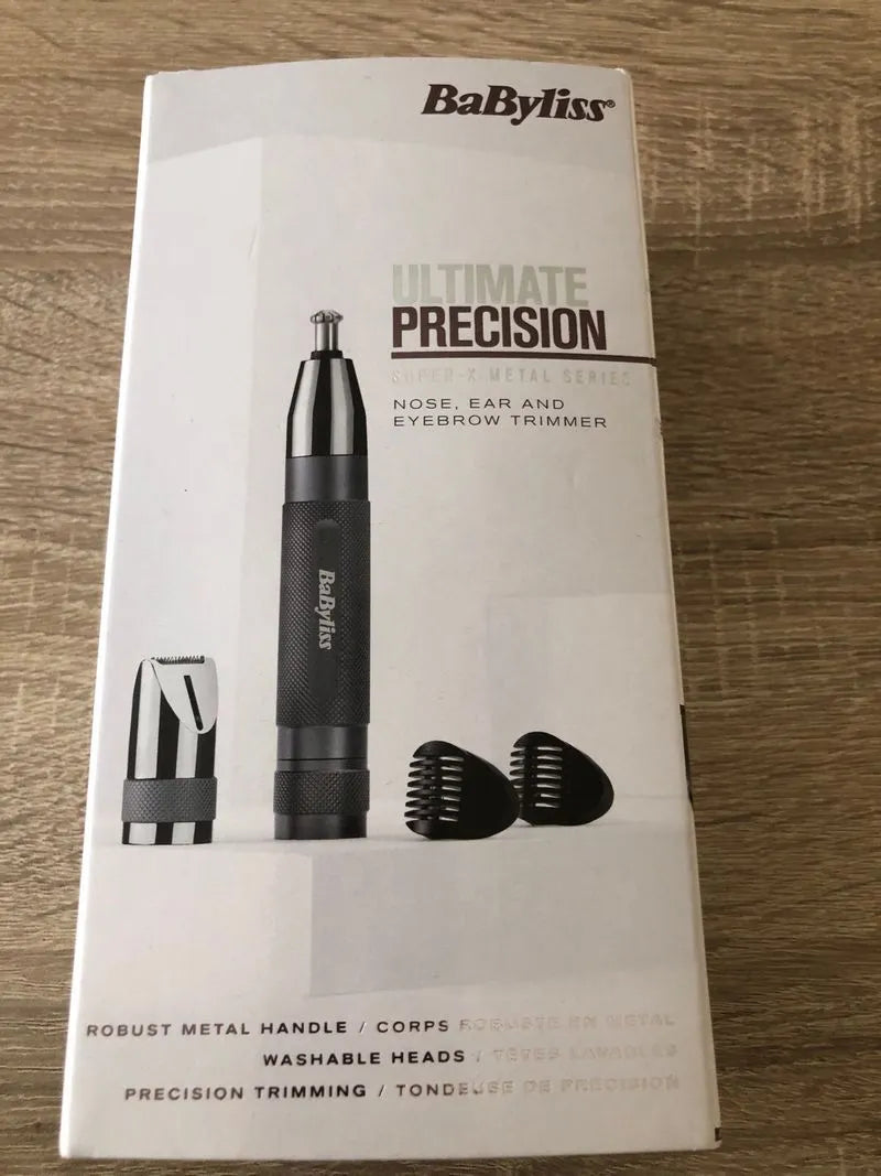 Recortadora Nariz y Orejas BaByliss + Accesorios