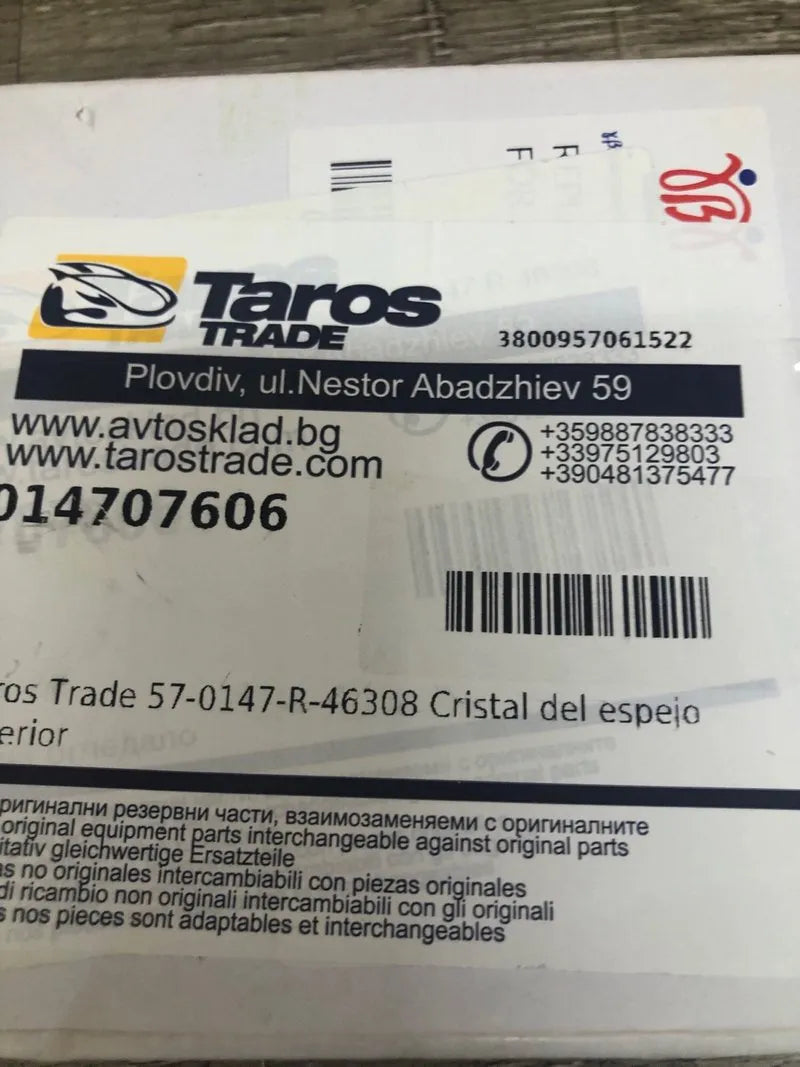 Cristal Retrovisor TarosTrade 57-0147-R