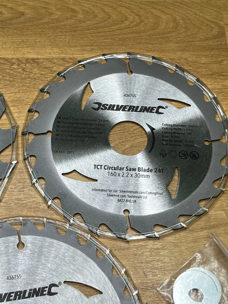 Hojas de sierra circular Silverline