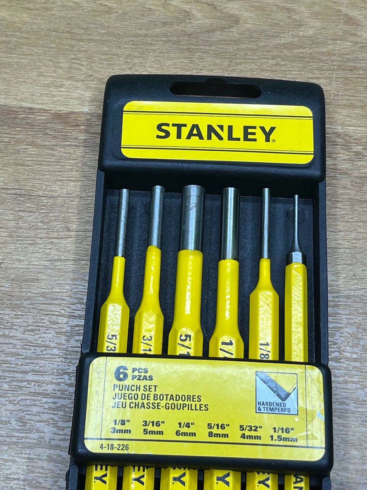 Juego de Botadores y punzones STANLEY