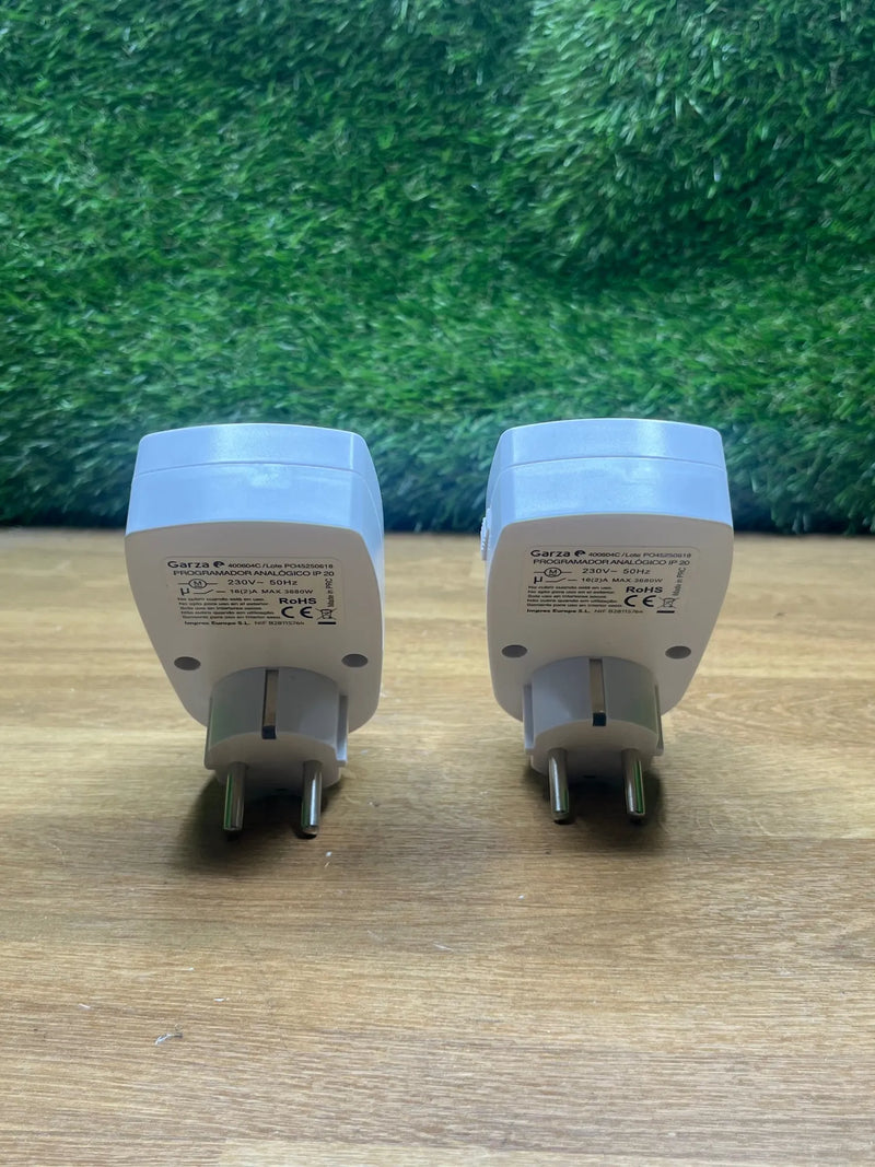 2 Temporizadores analógicos para interiores