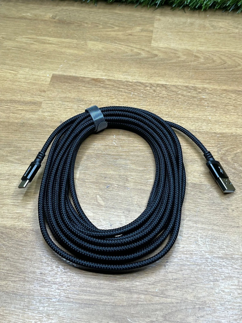 Cable de carga USB C extra largo de 5M