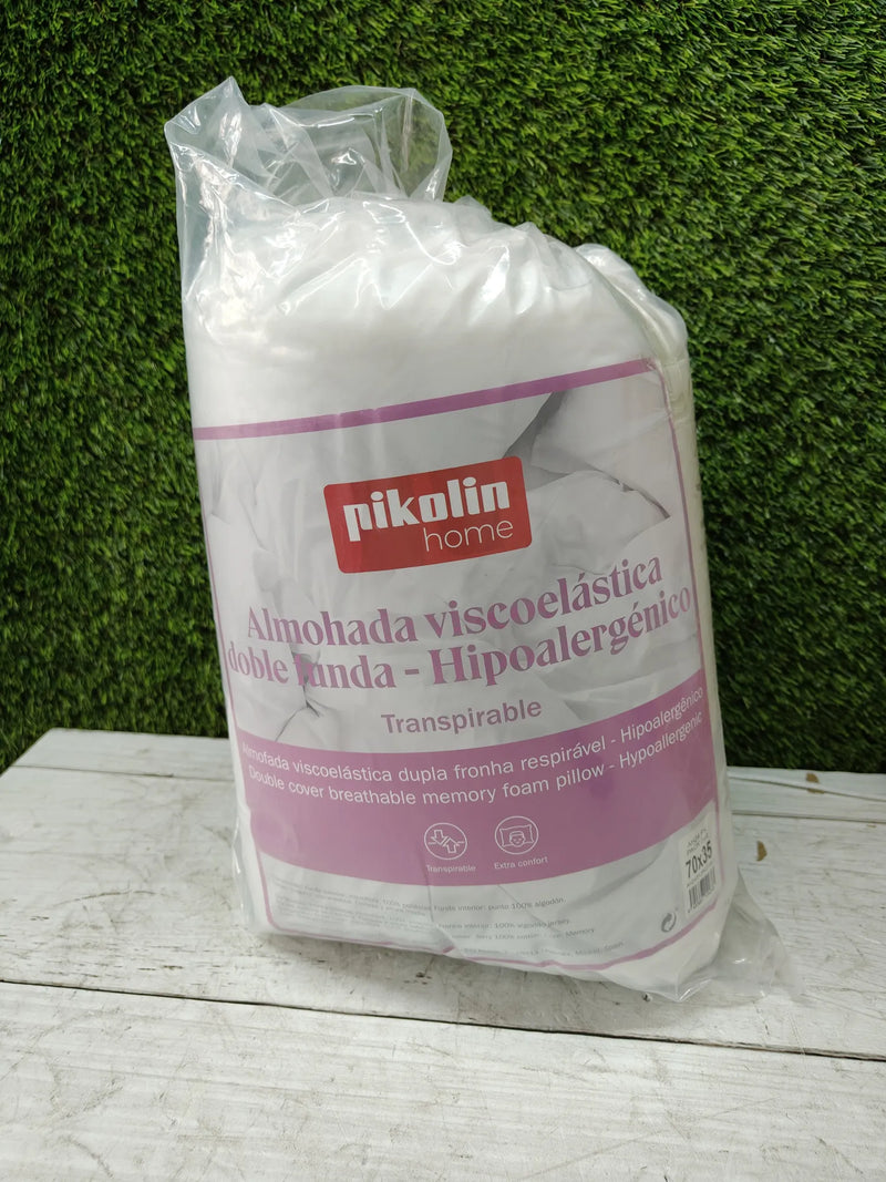 Almohada viscoelástica 70cm 2ud - Pikolin