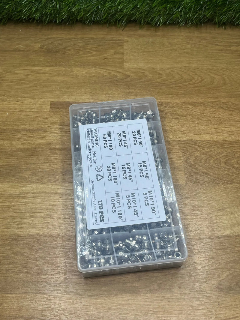 170 Piezas Kit de Engrasadores