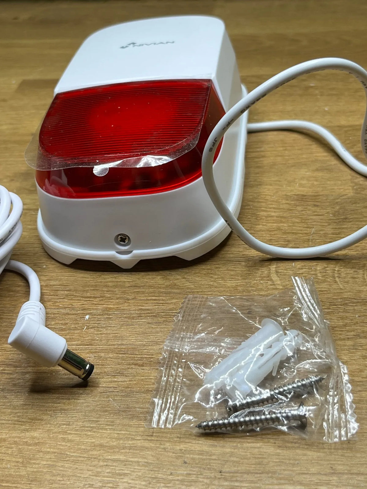 Sirena inalámbrica compatible con sistema de alarma Nivian