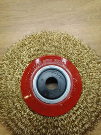 Rueda de acero latonado  125mm