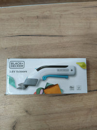Tijeras 3,6v, Gatillo extralargo - BLACK+DECKER